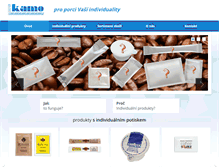 Tablet Screenshot of kamo.cz